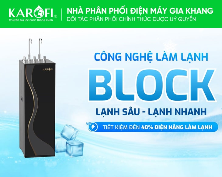 Máy lọc nước nóng lạnh Karofi KAD-D66S PRO chính hãng Máy lọc nước nóng lạnh Karofi KAD-D66S PRO chính hãng - góc nhìn 5