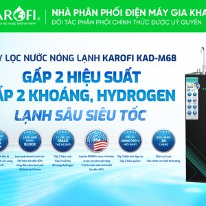 Máy lọc nước nóng lạnh Karofi KAD-M68 chính hãng, giao nhanh - góc nhìn 2