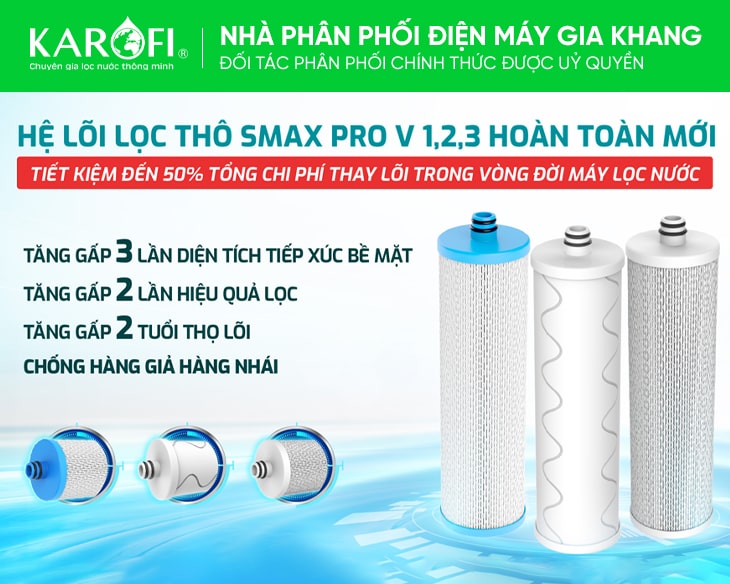 Máy lọc nước nóng lạnh Karofi KAD-M68 chính hãng, giao nhanh Máy lọc nước nóng lạnh Karofi KAD-M68 chính hãng, giao nhanh - góc nhìn 4