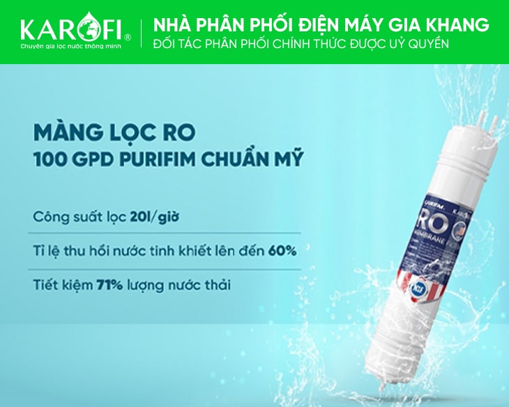 Máy lọc nước Karofi KAQ-D36S chính hãng, giá tốt, có trả góp Máy lọc nước Karofi KAQ-D36S chính hãng, giá tốt, có trả góp - góc nhìn 4