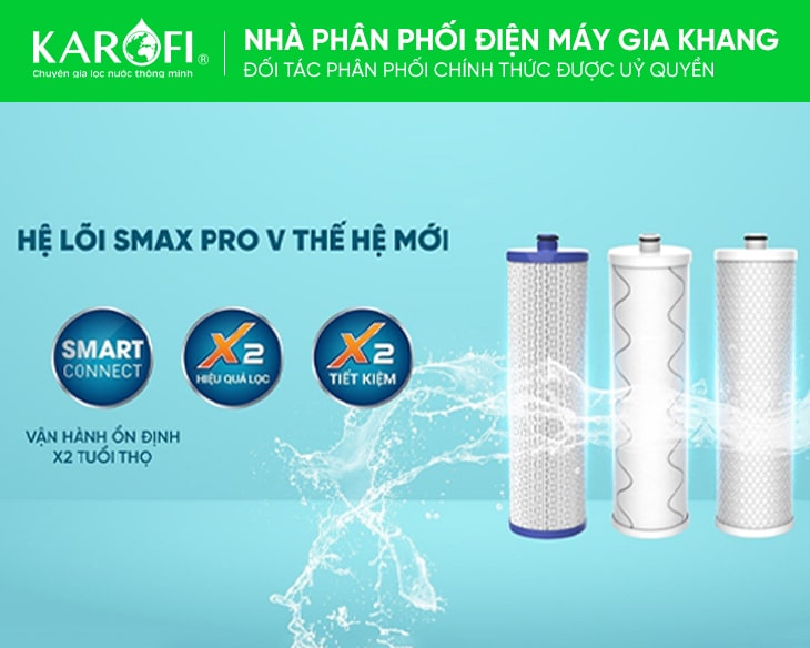 Máy lọc nước Karofi KAQ-D36S chính hãng, giá tốt, có trả góp Máy lọc nước Karofi KAQ-D36S chính hãng, giá tốt, có trả góp - góc nhìn 3