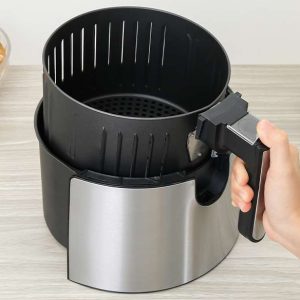 Nồi chiên không dầu Sharp KF-AF42MV-ST 4.2 lít chính hãng - góc nhìn 3
