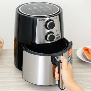 Nồi chiên không dầu Sharp KF-AF42MV-ST 4.2 lít chính hãng - góc nhìn 2