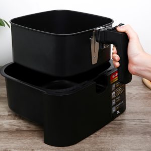Nồi chiên không dầu Sharp KF-AF70EV-BK 7 lít giá rẻ, giao ngay - góc nhìn 4