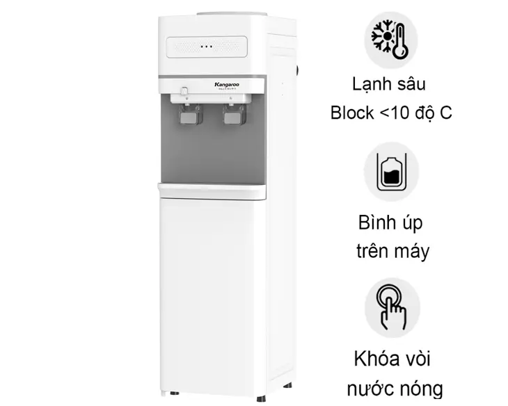 KG36A2.webp Cây nước nóng lạnh Kangaroo KG36A2 giá tốt, giao ngay - hình ảnh sản phẩm