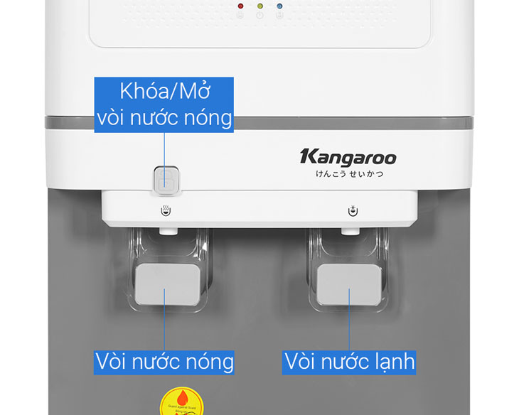 Cây nước nóng lạnh Kangaroo KG36A2 giá tốt, giao ngay Cây nước nóng lạnh Kangaroo KG36A2 giá tốt, giao ngay - góc nhìn 5