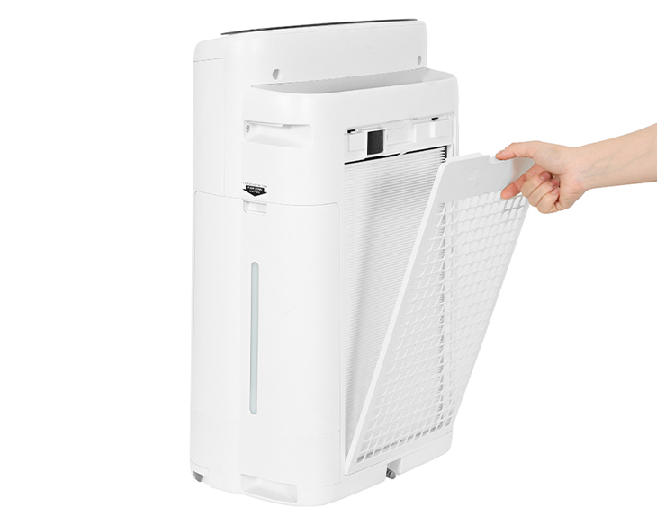 Máy lọc không khí Sharp KI-N50V-W 51W chính hãng, giá tốt Máy lọc không khí Sharp KI-N50V-W 51W chính hãng, giá tốt - góc nhìn 5