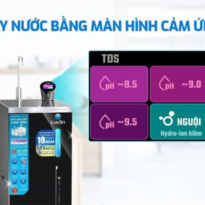 Máy lọc nước Hydro-ion kiềm Karofi KAE-S68 PRO model 2024 - góc nhìn 4