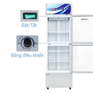 Tủ mát Alaska 385 lít LC-385D giá tốt, giao hàng nhanh - góc nhìn 5