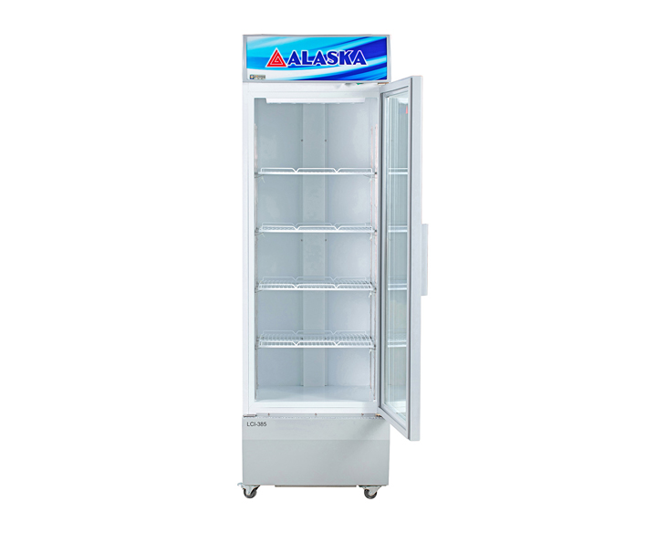 Tủ mát Alaska Inverter 385 lít LCI-385 giá tốt, giao nhanh Tủ mát Alaska Inverter 385 lít LCI-385 giá tốt, giao nhanh - góc nhìn 2