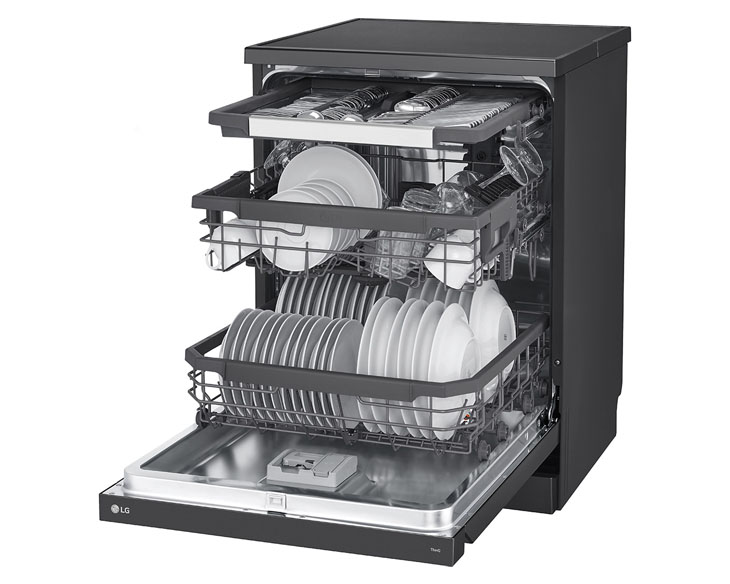 Máy rửa chén LG LDT14BLA4 model 2024, giá tốt, giao nhanh Máy rửa chén LG LDT14BLA4 model 2024, giá tốt, giao nhanh - góc nhìn 2