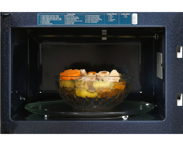 Lò vi sóng có nướng Samsung MG23K3515AS/SV 23 Lít Lò vi sóng có nướng Samsung MG23K3515AS/SV 23 Lít - góc nhìn 5