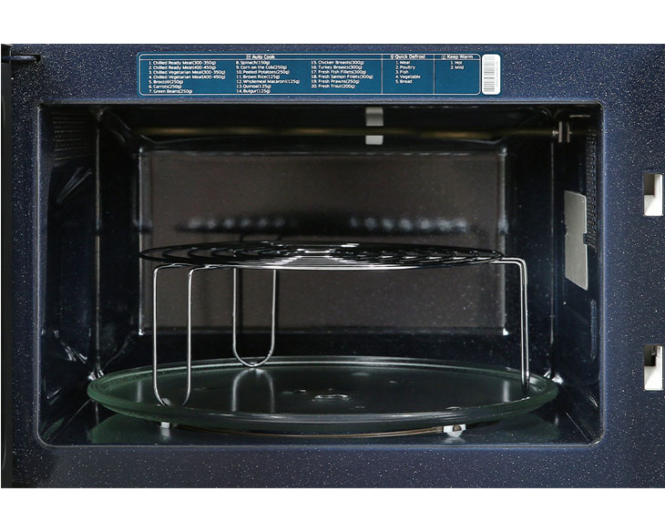 Lò vi sóng có nướng Samsung MG23K3515AS/SV 23 Lít Lò vi sóng có nướng Samsung MG23K3515AS/SV 23 Lít - góc nhìn 4