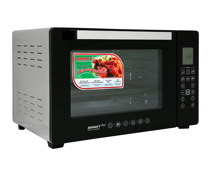 Lò nướng Sanaky 50 lít LN.VH5088N2D chính hãng, giá tốt Lò nướng Sanaky 50 lít LN.VH5088N2D chính hãng, giá tốt - góc nhìn 2