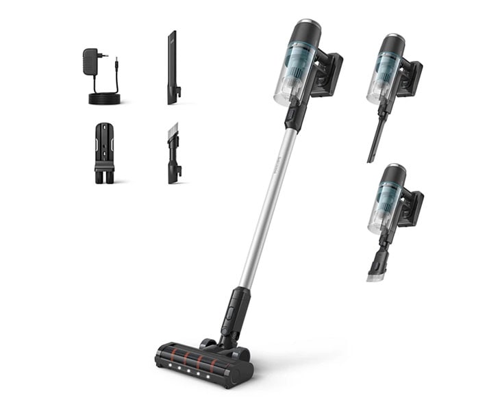 Máy hút bụi không dây Philips XC3031/01 Giá Tốt | Điện máy Phúc Anh Máy hút bụi không dây Philips XC3031/01 Giá Tốt | Điện máy Phúc Anh - góc nhìn 4