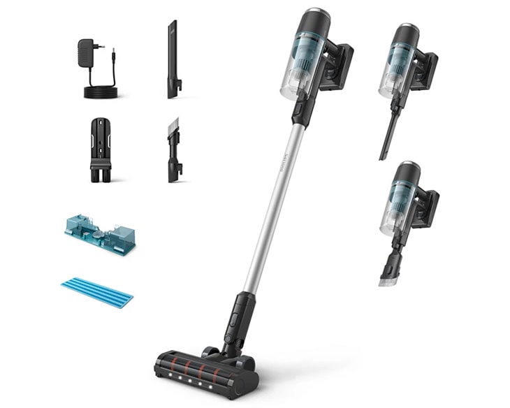 Máy hút bụi không dây Philips XC3131/01 Giá Tốt | Điện máy Phúc Anh Máy hút bụi không dây Philips XC3131/01 Giá Tốt | Điện máy Phúc Anh - góc nhìn 4