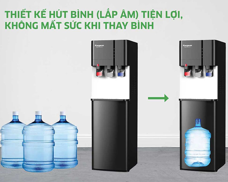 Cây nước nóng lạnh Kangaroo KG599A3 model 2024, giá tốt Cây nước nóng lạnh Kangaroo KG599A3 model 2024, giá tốt - góc nhìn 2