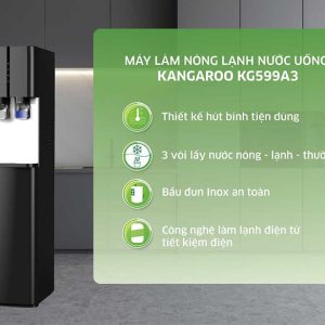 Cây nước nóng lạnh Kangaroo KG599A3 model 2024, giá tốt - hình ảnh sản phẩm