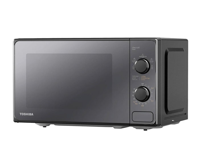 Lò vi sóng Toshiba 20 lít MM2-MM20PE(BM)VN | Điện máy Phúc Anh Lò vi sóng Toshiba 20 lít MM2-MM20PE(BM)VN | Điện máy Phúc Anh - góc nhìn 3