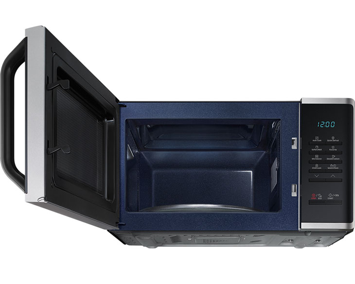 Lò vi sóng Samsung 23 lít MS23K3513AS/SV-N giá tốt Lò vi sóng Samsung 23 lít MS23K3513AS/SV-N giá tốt - góc nhìn 3