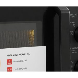 Lò vi sóng Toshiba MW3-MM25PE(BK) 25 lít | Điện máy Phúc Anh - góc nhìn 5