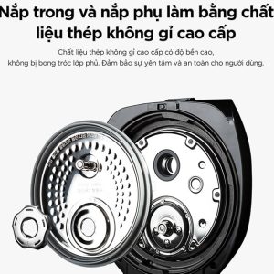 Nồi cơm áp suất cao tần Cuckoo CRP-AHXB1008F giá rẻ - góc nhìn 3