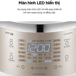 Nồi cơm áp suất cao tần Cuckoo CRP-EHS0309F - góc nhìn 4