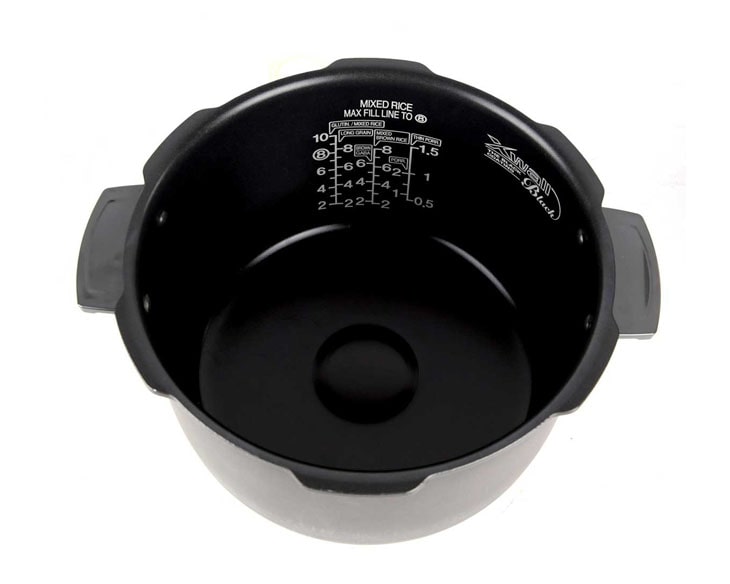 Nồi cơm điện tử áp suất Cuckoo 1.8 lít CRP-QW1000F/SIBKVNCV Nồi cơm điện tử áp suất Cuckoo 1.8 lít CRP-QW1000F/SIBKVNCV - góc nhìn 2
