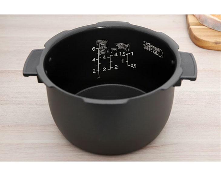 Nồi cơm áp suất Cuckoo 1.08 lít CRP-PK0600F/BKRDVN Nồi cơm áp suất Cuckoo 1.08 lít CRP-PK0600F/BKRDVN - góc nhìn 4
