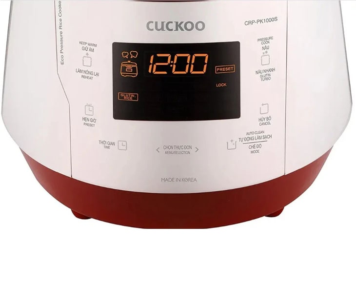 Nồi cơm điện áp suất Cuckoo 1.8 lít CRP-PK1000S/P2RDVNCV Nồi cơm điện áp suất Cuckoo 1.8 lít CRP-PK1000S/P2RDVNCV - góc nhìn 2