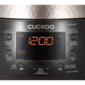 Nồi cơm điện tử áp suất Cuckoo 1.8 lít CRP-R1000F/BKGBCRVNCV - góc nhìn 3