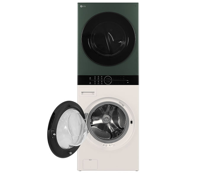 Tháp giặt sấy LG 14/10 kg WT1410NHEG model 2024, giá tốt Tháp giặt sấy LG 14/10 kg WT1410NHEG model 2024, giá tốt - góc nhìn 4