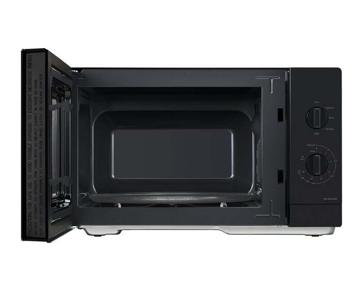 Lò vi sóng Panasonic NN-SM33NBYUE 25 lít giá tốt, giao ngay Lò vi sóng Panasonic NN-SM33NBYUE 25 lít giá tốt, giao ngay - góc nhìn 3