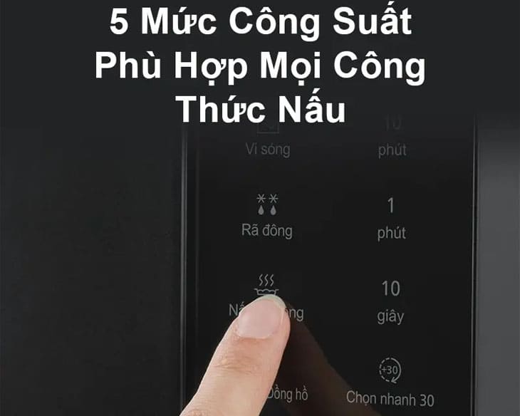 Lò vi sóng Panasonic 20 lít NN-ST22QBYUE | Điện máy Phúc Anh Lò vi sóng Panasonic 20 lít NN-ST22QBYUE | Điện máy Phúc Anh - góc nhìn 4