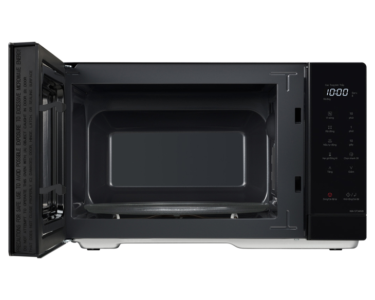 Lò vi sóng Panasonic NN-ST34NBYUE 25 lít chính hãng, giá tốt Lò vi sóng Panasonic NN-ST34NBYUE 25 lít chính hãng, giá tốt - góc nhìn 3