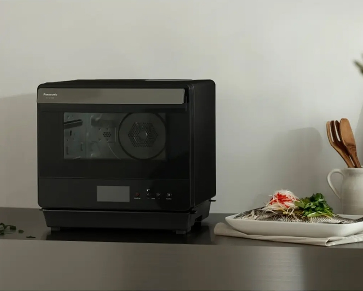 Lò Hấp Nướng Panasonic NU-SC180BYUE 20 lít chính hãng Lò Hấp Nướng Panasonic NU-SC180BYUE 20 lít chính hãng - góc nhìn 5