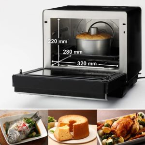 Lò Hấp Nướng Panasonic NU-SC180BYUE 20 lít chính hãng - góc nhìn 4