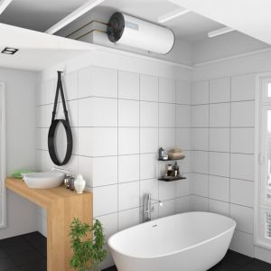 Máy nước nóng gián tiếp Atlantic O'PRO SLIM 50L | Điện máy Phúc Anh - góc nhìn 2