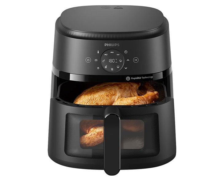 Nồi chiên không dầu Philips NA230/00 6.2 lít | Điện máy Phúc Anh Nồi chiên không dầu Philips NA230/00 6.2 lít | Điện máy Phúc Anh - góc nhìn 2