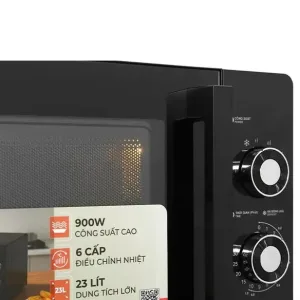 Lò vi sóng Sharp R-2348V-BK 23 lít chính hãng | Điện máy Phúc Anh - góc nhìn 3