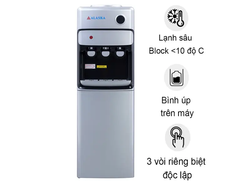 R-43.webp Máy nước nóng lạnh Alaska R-43 chính hãng | Điện máy Phúc Anh - hình ảnh sản phẩm