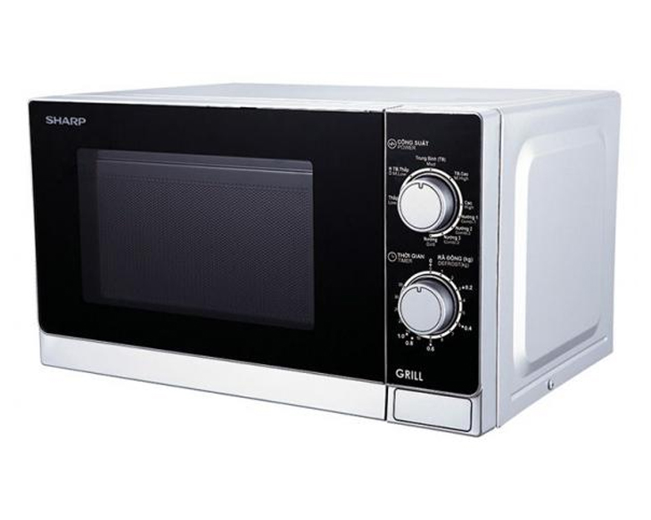 Lò vi sóng có nướng Sharp R-G222VN-S 20 lít chính hãng Lò vi sóng có nướng Sharp R-G222VN-S 20 lít chính hãng - hình ảnh sản phẩm
