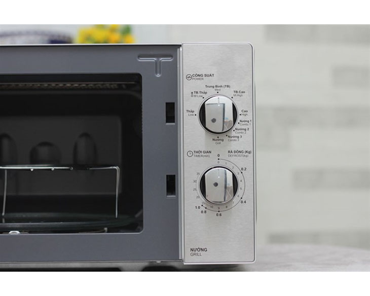 Lò vi sóng Sharp R-G227VN-M 20 lít chính hãng, giá tốt Lò vi sóng Sharp R-G227VN-M 20 lít chính hãng, giá tốt - góc nhìn 4