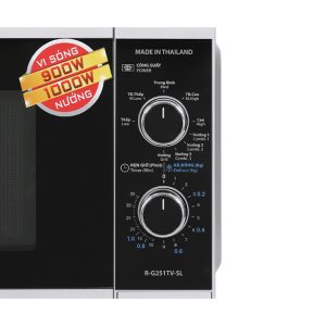 Lò vi sóng có nướng Sharp R-G251TV-SL 25 lít chính hãng - góc nhìn 2