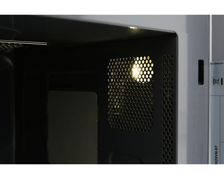 Lò vi sóng có nướng Sharp R-G52XVN-ST 25 lít chính hãng, giá tốt Lò vi sóng có nướng Sharp R-G52XVN-ST 25 lít chính hãng, giá tốt - góc nhìn 2