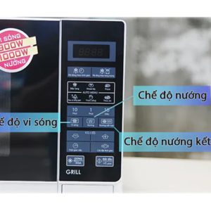 Lò vi sóng Sharp R-G572VN-S chính hãng, giá tốt, giao nhanh - góc nhìn 3
