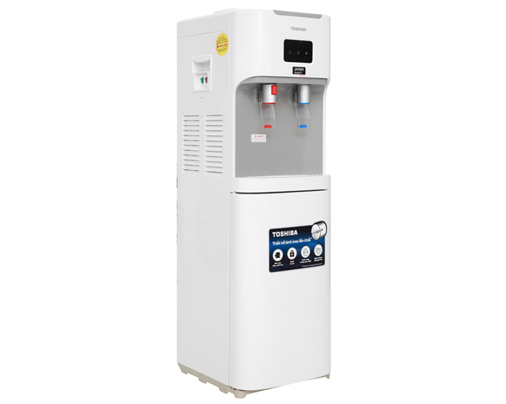Cây nước nóng lạnh Toshiba RWF-W1664TV(W1) chính hãng Cây nước nóng lạnh Toshiba RWF-W1664TV(W1) chính hãng - góc nhìn 2