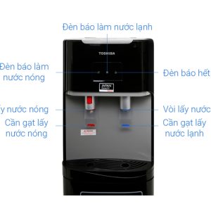 Cây nước nóng lạnh Toshiba RWF-W1669BV(K1) chính hãng - góc nhìn 5