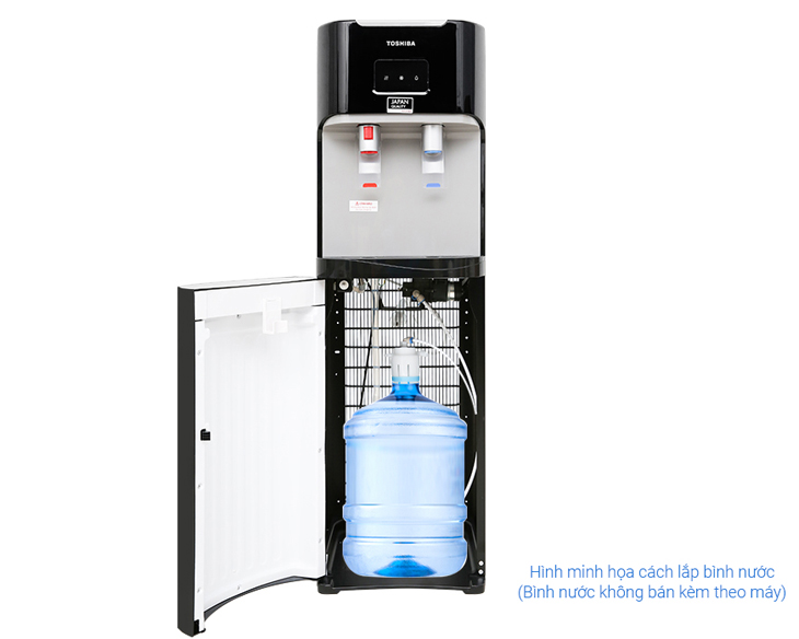 Cây nước nóng lạnh Toshiba RWF-W1669BV(K1) chính hãng Cây nước nóng lạnh Toshiba RWF-W1669BV(K1) chính hãng - góc nhìn 3