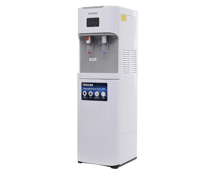 Cây nước nóng lạnh Toshiba RWF-W1669BV(W1) chính hãng Cây nước nóng lạnh Toshiba RWF-W1669BV(W1) chính hãng - góc nhìn 2